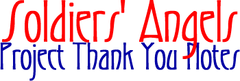 Soldiers' Angels: Project Thank You Notes